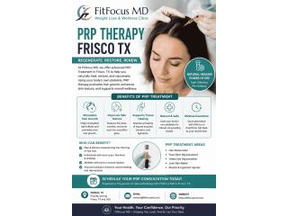 PRP Therapy Frisco TX |Fitfocus MD