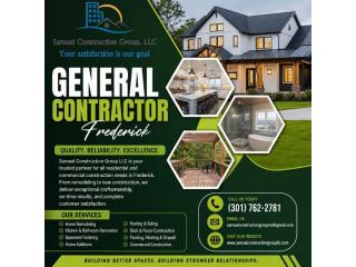 Reliable General Contractor Frederick for Quality Construction Solutions