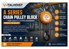 A Series Chain Pulley Block in Mumbai - V-talhoist