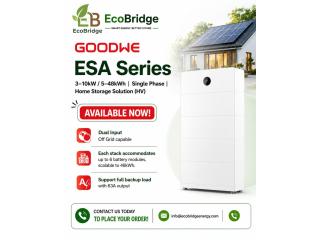 GOODWE ESA Series Home Battery Storage – Available Now!