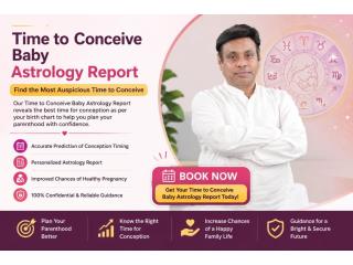 Book Personalized Time to Conceive Baby Astrology Report Now