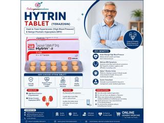 Hytrin Tablet (Terazosin) 2mg |Online Generic Medicine