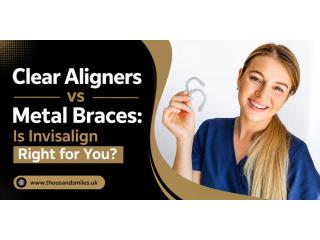 Clear Aligners vs Metal Braces: Is In****lign Right for You?