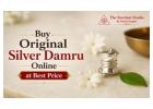 Buy Original Silver Damru Online at Best Price | The Stardust Studio