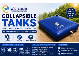 Reliable Collapsible Tanks Manufacturer | Wetcomb