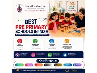 Best Pre Primary Schools in India