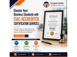 EIAC Accredited Certification Services in Dubai-Qcsiso