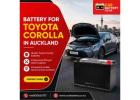 Battery for Toyota Corolla in Auckland