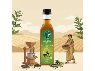 Premium Black Sesame Oil for Healthy Cooking and Natural Wellness Solutions | GirOrganic