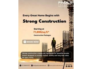 Every Great Home Begins with Strong Construction