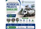 Concrete Supply For Residential Projects Bangalore