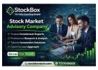 Stock Market Advisory Company for Research Based Market Solutions