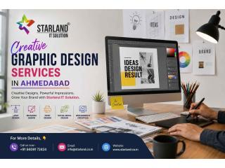 Creative Graphic Design Services in Ahmedabad - Starland IT Solution