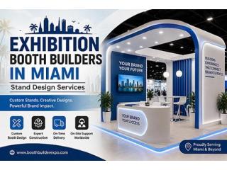 Exhibition Booth Builders in Miami | Stand Design Services