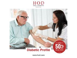 Diabetic Profile Test Price & Booking Near Me | House of Diagnostics