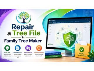 How To Repair A Tree File In Family Tree Maker 2017, 2019 And 2024