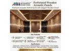Perforated Wooden Acoustic Panels in Delhi