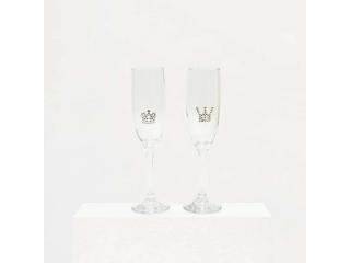 Tiffany Champagne Flutes Wedding