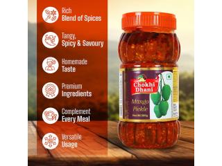 Buy Indian Pickles online at Best Price - Chokhi Dhani Foods