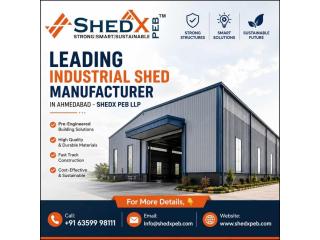 Leading Industrial Shed Manufacturer in Ahmedabad - ShedX PEB LLP
