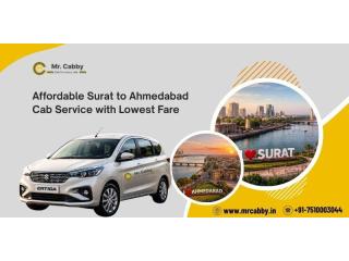 Surat to Ahmedabad Cab Service – Comfortable Ride