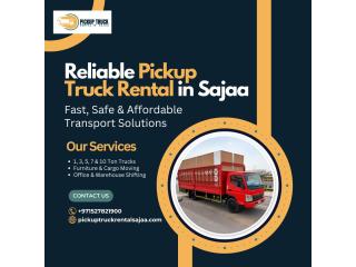 Reliable Pickup Truck Rental in Sajaa