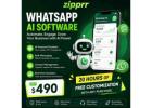  Zipprr WhatsApp Automation Software – Automate Customer Support for $490