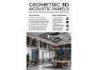 Geometric 3D Acoustic Panels Manufacturer in India | ABI