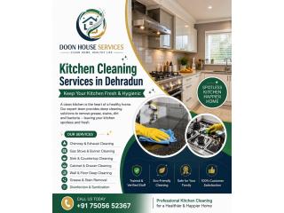 Kitchen Cleaning Services in Dehradun – Keep Your Kitchen Fresh & Hygienic