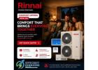 Rinnai Reverse Cycle Ducted Heating & Cooling – Comfort for Every Season!