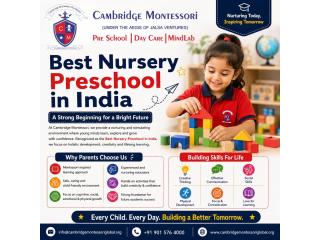 Best Nursery Preschool in India | Nursery Preschool in Delhi | Cambridge Montessori