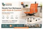 Want to Buy an Eames Style Mesh Chair Orange Online?