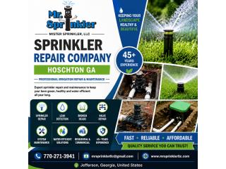 Sprinkler Repair Company Hoschton GA