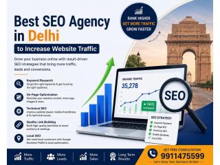 Best SEO Agency in Delhi to Increase Website Traffic