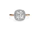 Lab Diamond Halo Rings for Women — Best Price