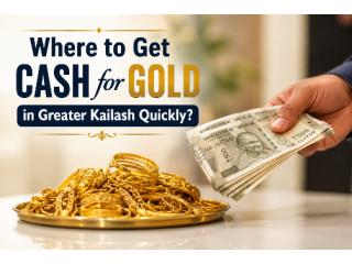Where to Get Cash for Gold in Greater Kailash Quickly?