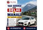  Taxi Service from Delhi to Manali | Safe & Scenic Journey