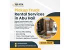 ???? Pickup Truck Rental Services in Abu Hail – Call: 00971586718209