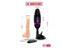 Hands-Free Telescopic Dildo Sex Machine with 7 Modes