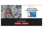 Get $750 in Your PayPal Account!