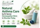 Best Homeopathy Care for Asthma by Dr Sarran in Juhu Today
