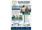 Community Based Rehabilitation - College of Physiotherapy Bangalore