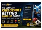 Khelo24Bet Sign Up Guide: Create Your Account