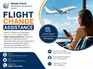 Flight Change Assistance – Fast & Reliable Support | Worlds Travel Co