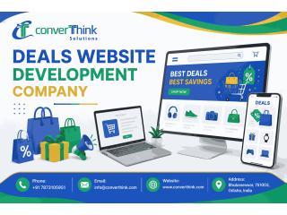 Custom Deals Website Development in Bhubaneswar, Odisha | Converthink Solution