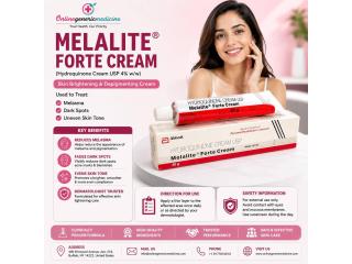 Melalite Forte Cream 4% 30gm (Hydroquinone)| Online Generic medicine