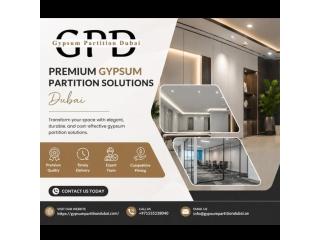 Professional Gypsum Partition Dubai Services for Offices and Commercial Spaces