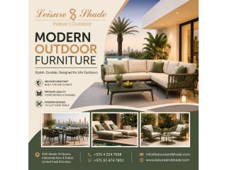 Buy Modern Outdoor Furniture in Dubai | Leisure and Shade Collection
