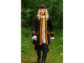 Privateer Clothing for Men | Authentic Pirate Captain Coats & Naval Outfits