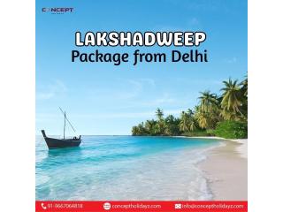 Lakshadweep Package from Delhi